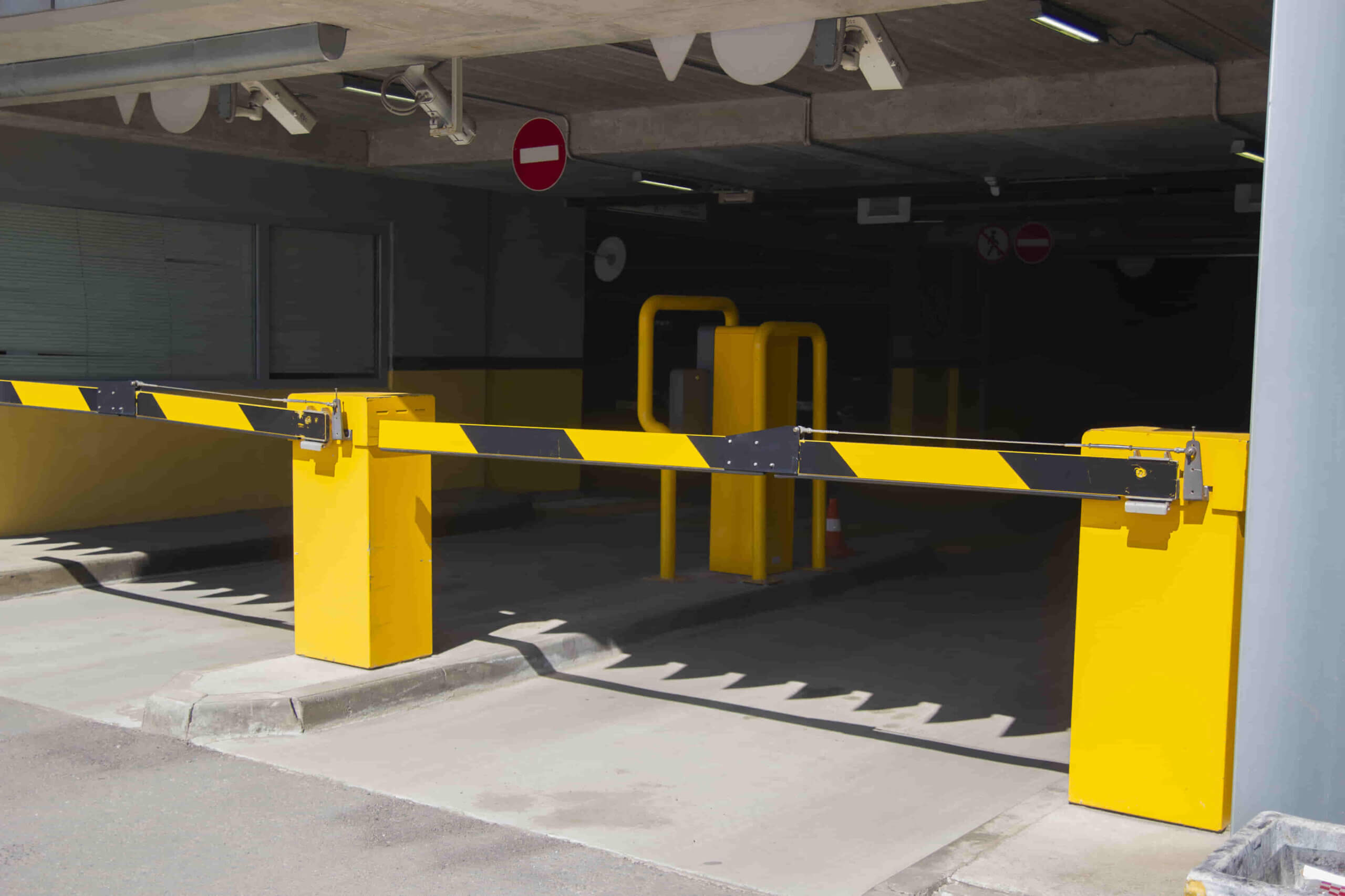 Commercial Boom gates barriers in Melbourne